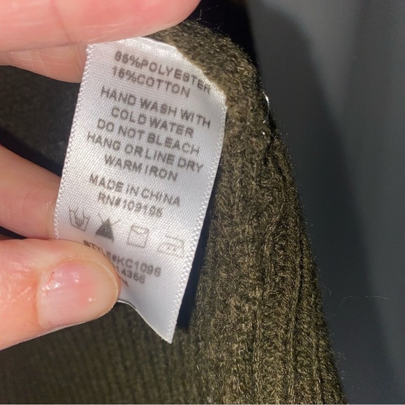 Annabelle Green Cardigan Women’s S/M - Picture 5 of 6